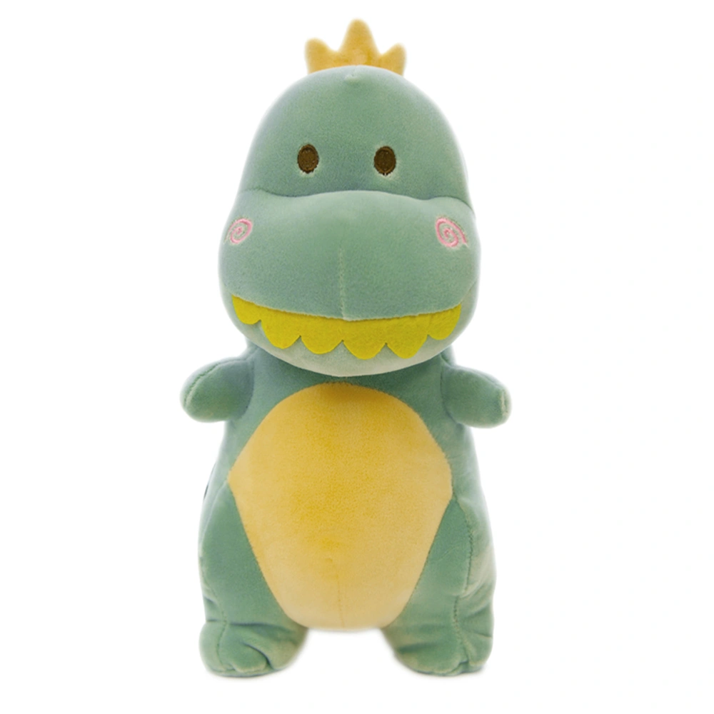 Dinosaur Toys Cartoon Plush Stuffed Animal Doll Toy Adorable Gift for Kids Children (Stand, Random Belly Color)