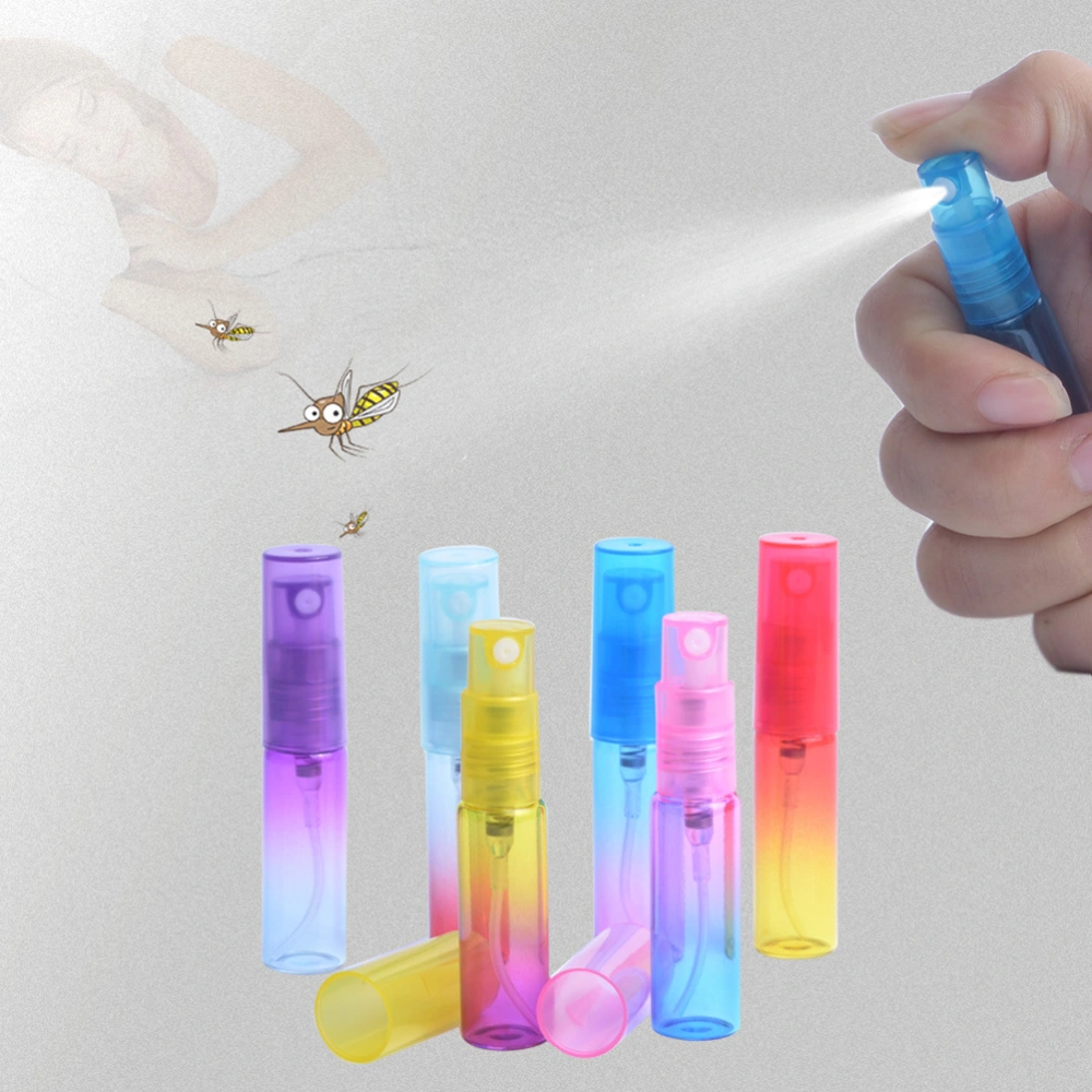 12Pcs Makeup Containers Empty Spray Bottle Gradient Color Bottle Alcohol Dispenser for Home Outdoor