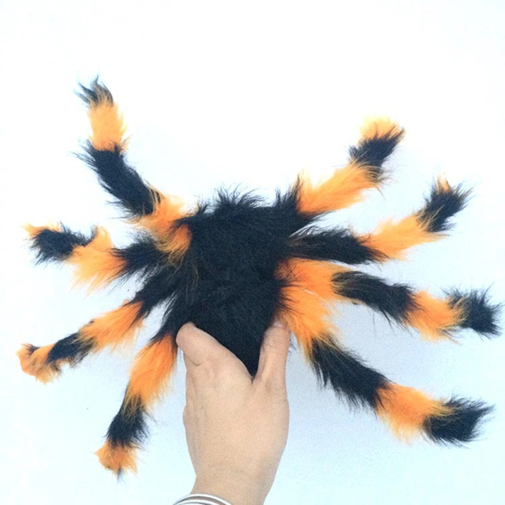 90cm Halloween Atmosphere Props Tidy Decoration Use Plush Color Spider(Random Color)