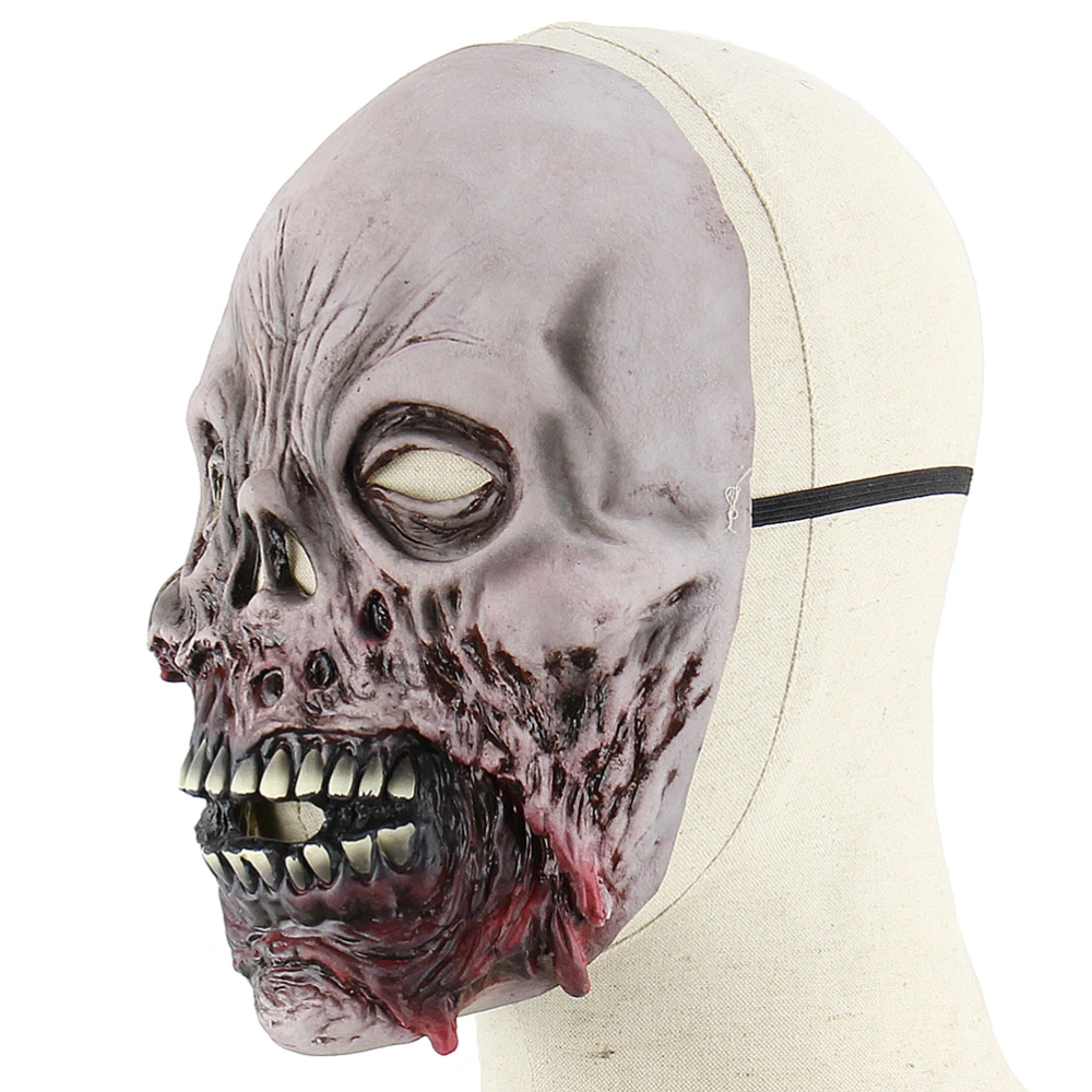 Halloween Horror Adult Zombie Ghost Mask Scary Costume Party Props Costume Screaming Corpse Head Mask