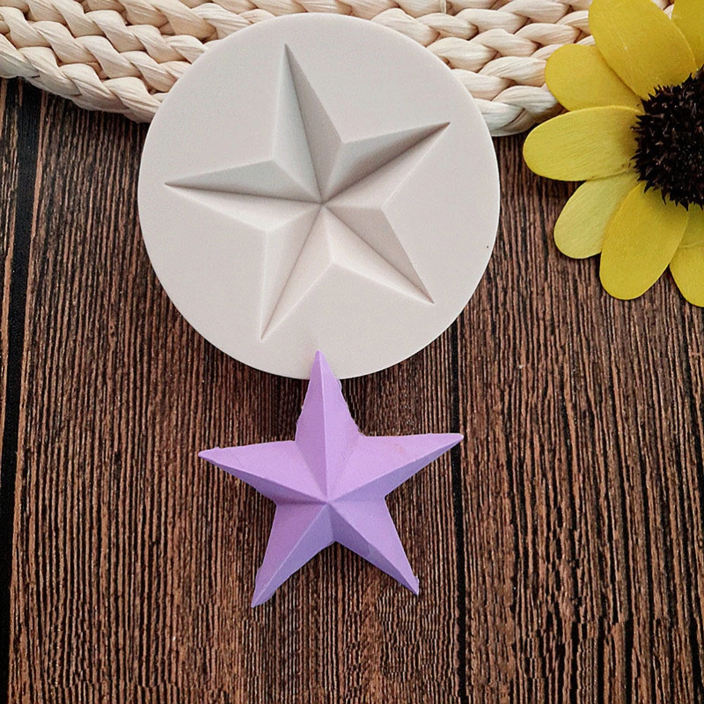 Silicone Molds 1 Star Shape Bakeware Cake Decorating Tools Baking Mold for Cupcake Dessert Chocolate Fondant