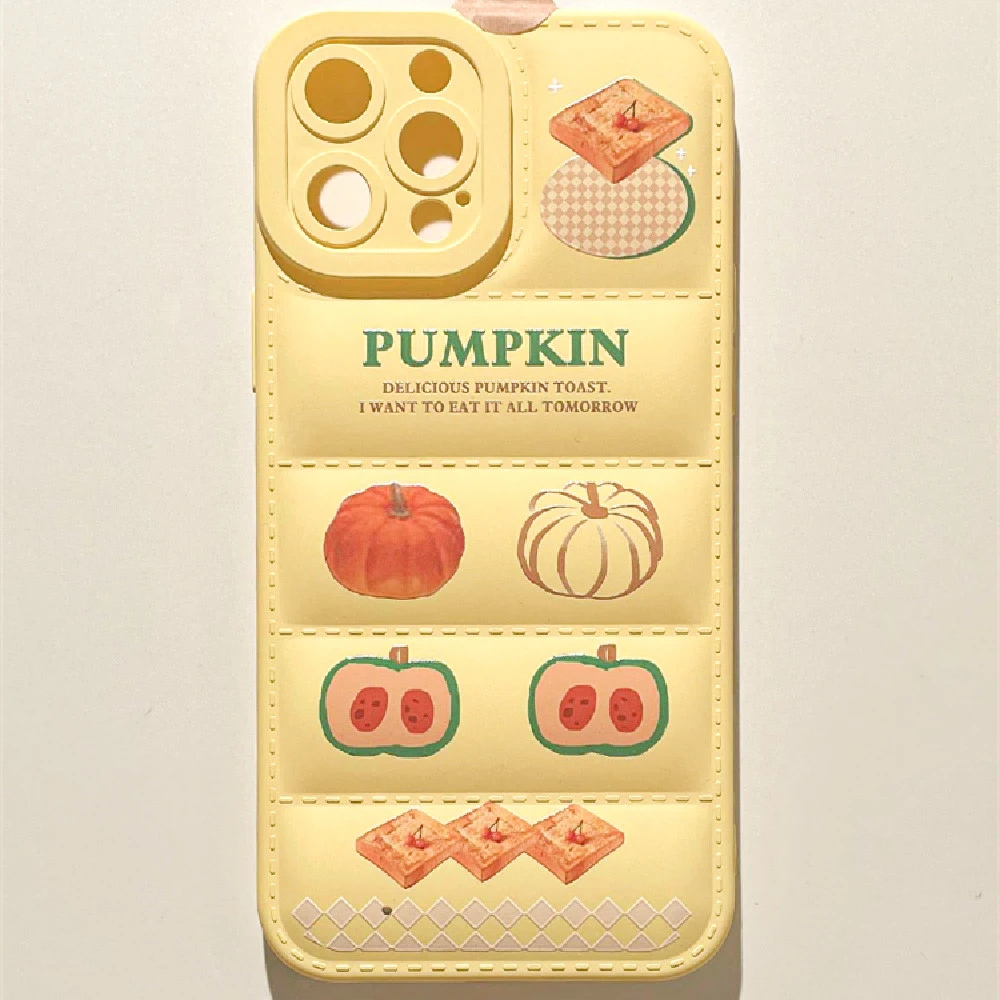 Milk Yellow Pumpkin Plastic Phone Case