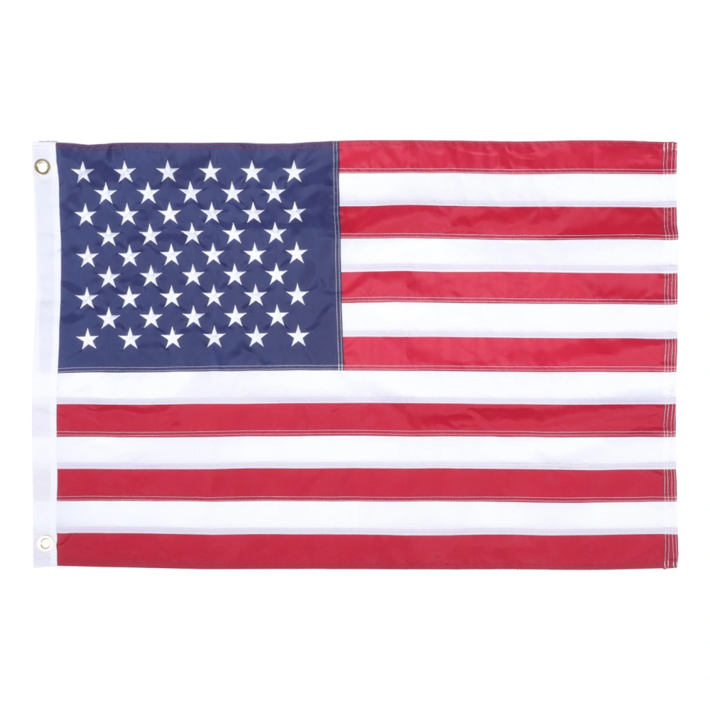 Embroidery American National Flag Decor Independence Day Adornment Festival Hanging Decor