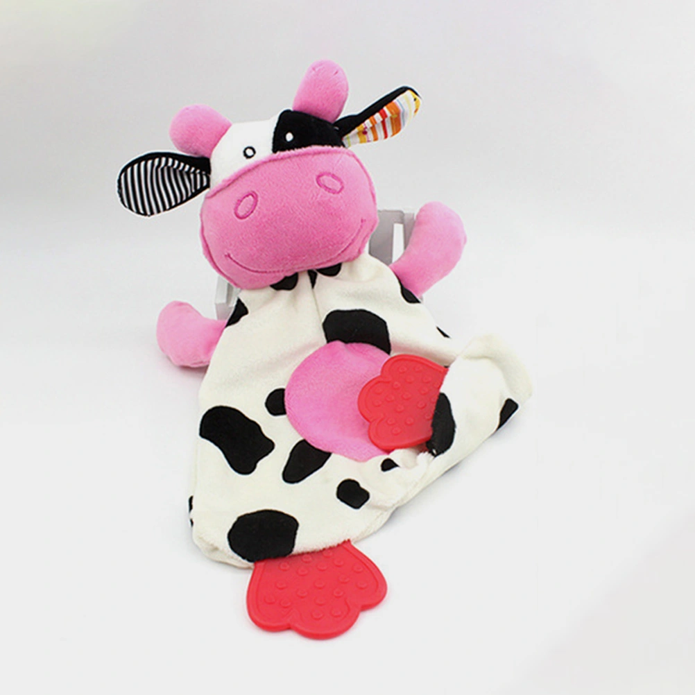 Security Blanket Cow Soothing Doll Blanket Toy Newborn Essentials Baby Gift