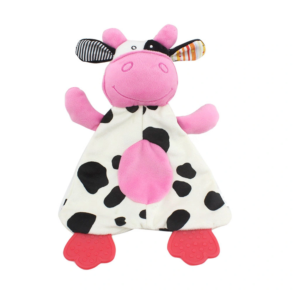Security Blanket Cow Soothing Doll Blanket Toy Newborn Essentials Baby Gift