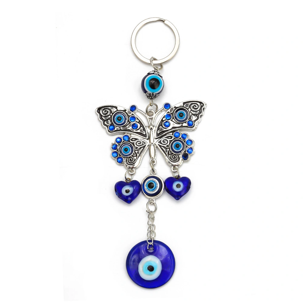 6pcs Evil Eye Charms Evil Eye Pendant Charms Glass Pendants for DIY Necklace Bracelet Jewelry