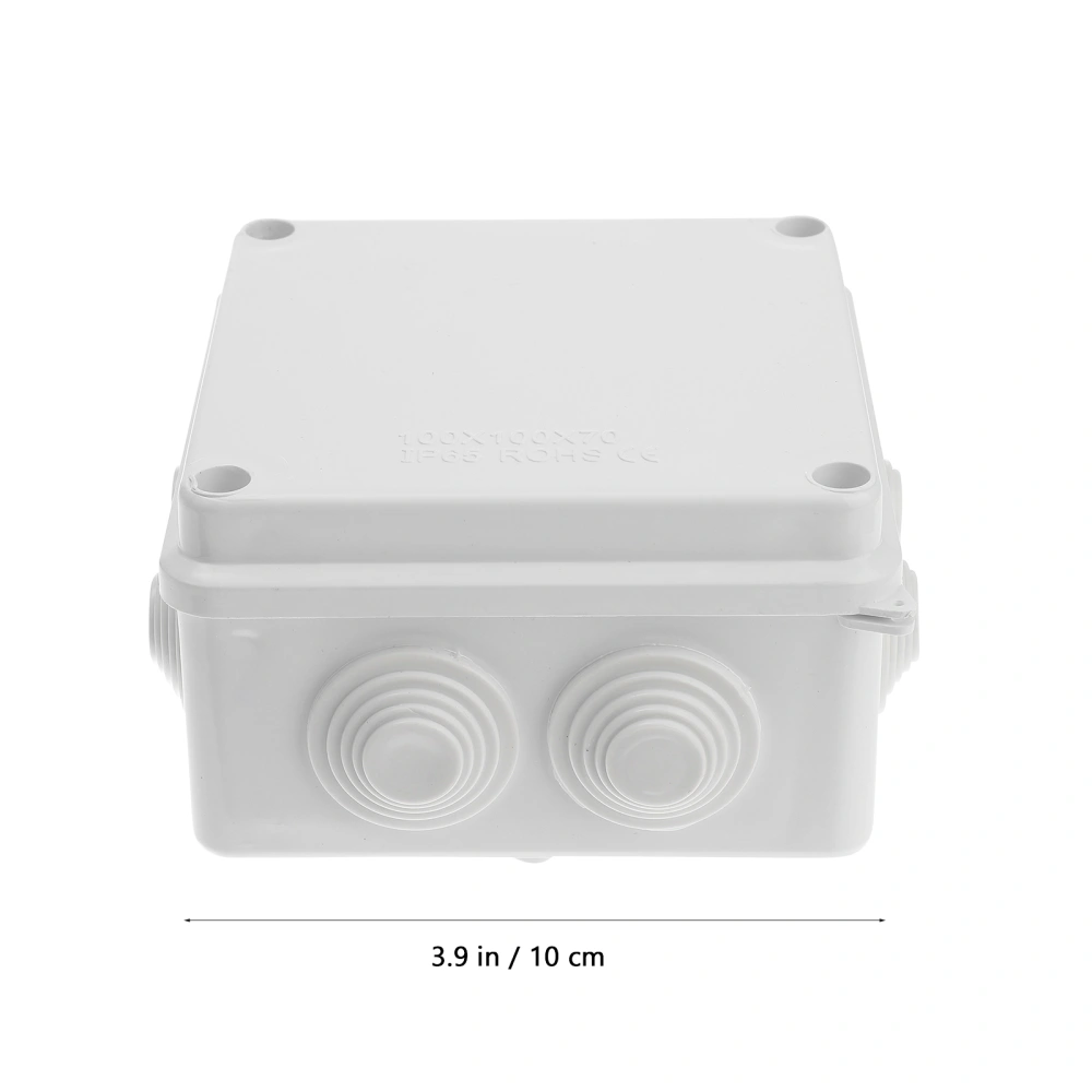 Weatherproof Connection Box Outdoor Electrical Power Cord Enclosure for Cables