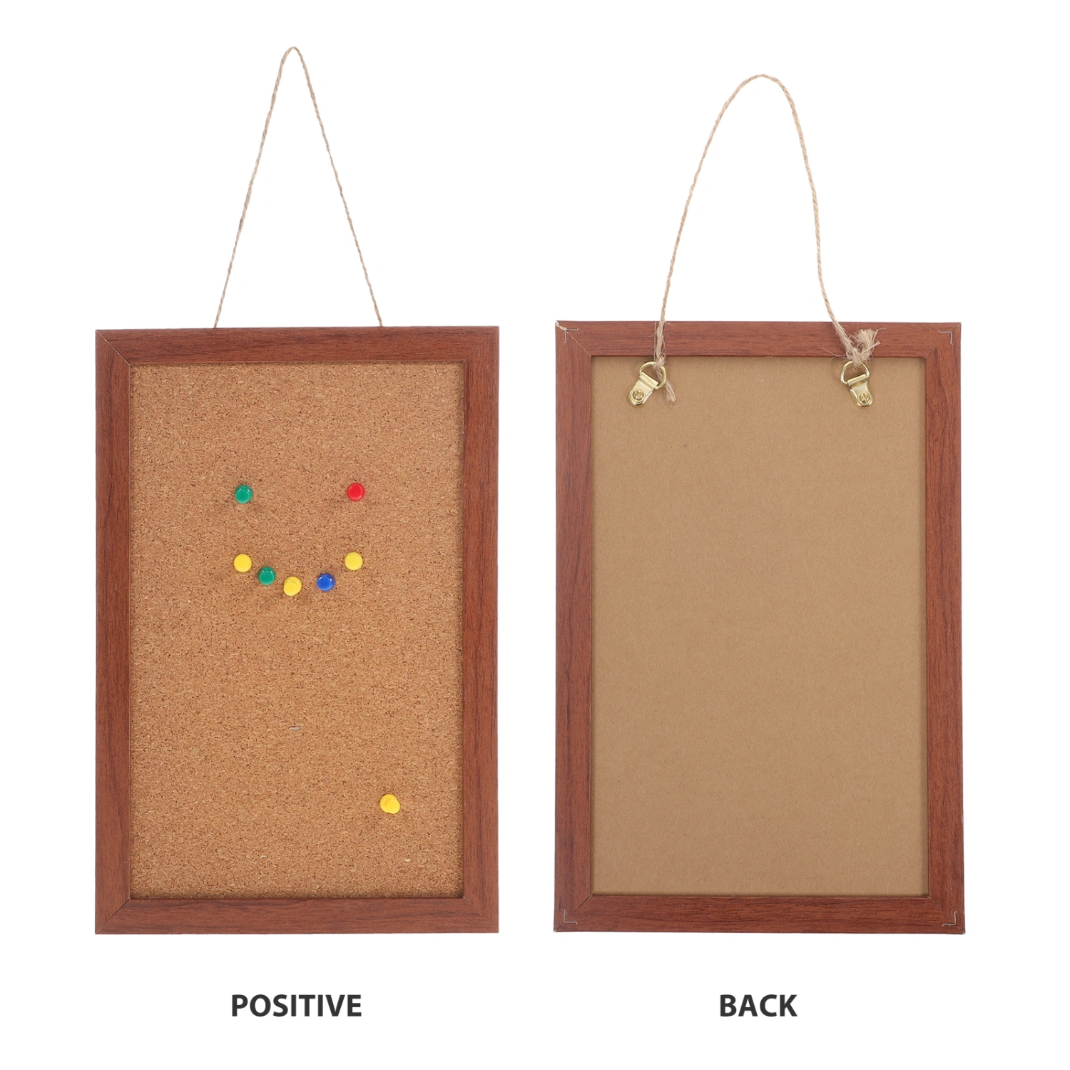 Delicate Photo Wall Cork Board Bulletin Board Message Boards Wooden Notice Board for Home Office