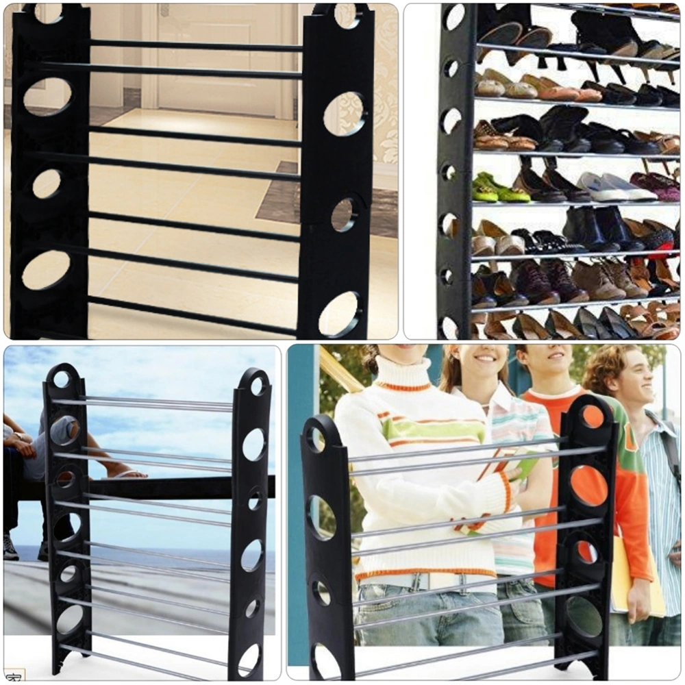 1pc Multi-functional Shoe Rack Simple Household Shoe Cabinet (Assorted Color)