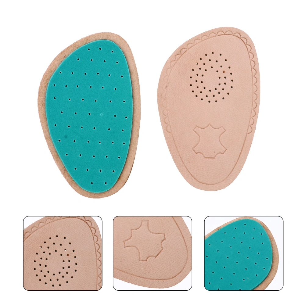 1 pair of Front Palm Pad Invisible High-heel Insole Anti-slip Half Sole Mat