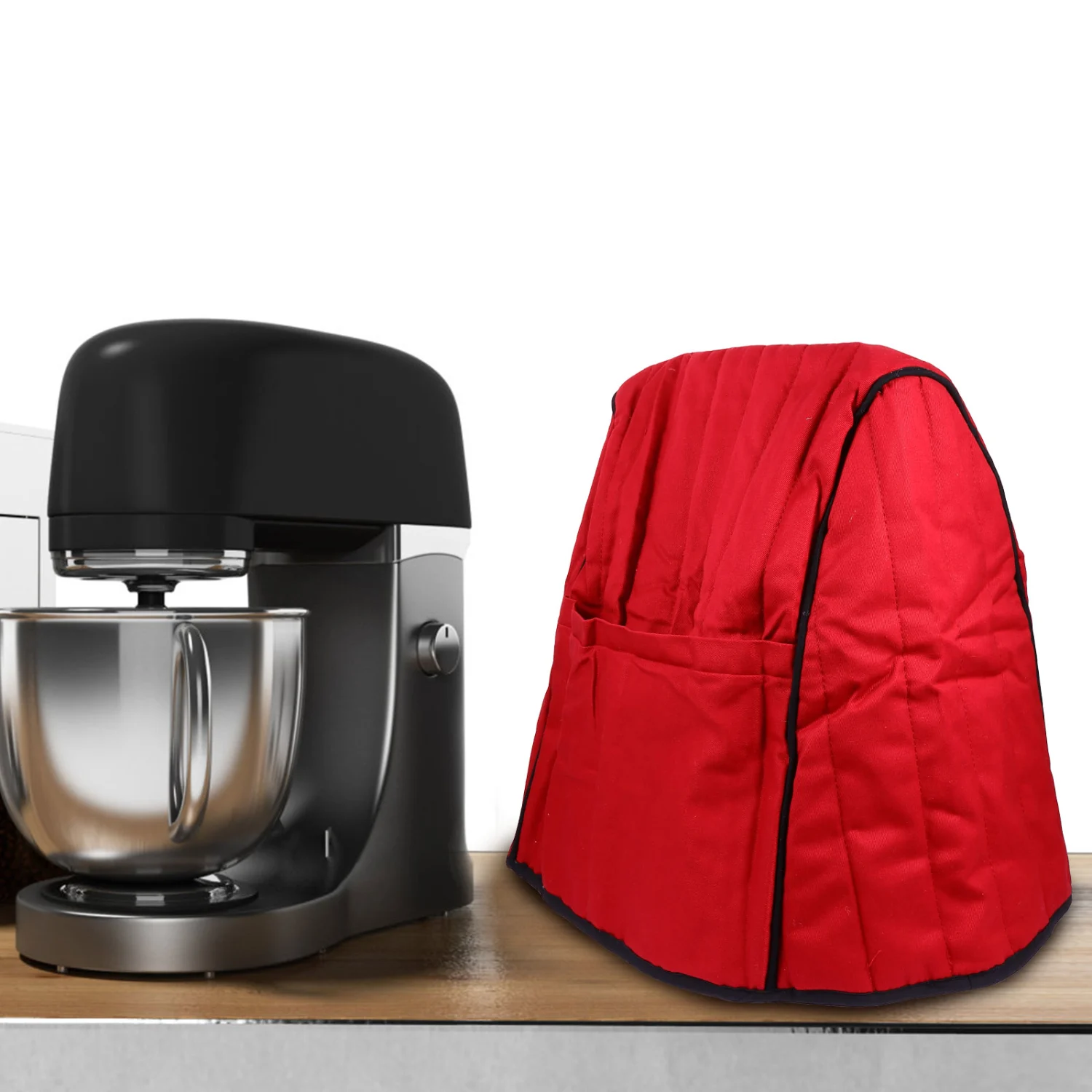 Kitchen Mixer Dust-Proof Cover Protector with Pocket for Kitchen Accessories