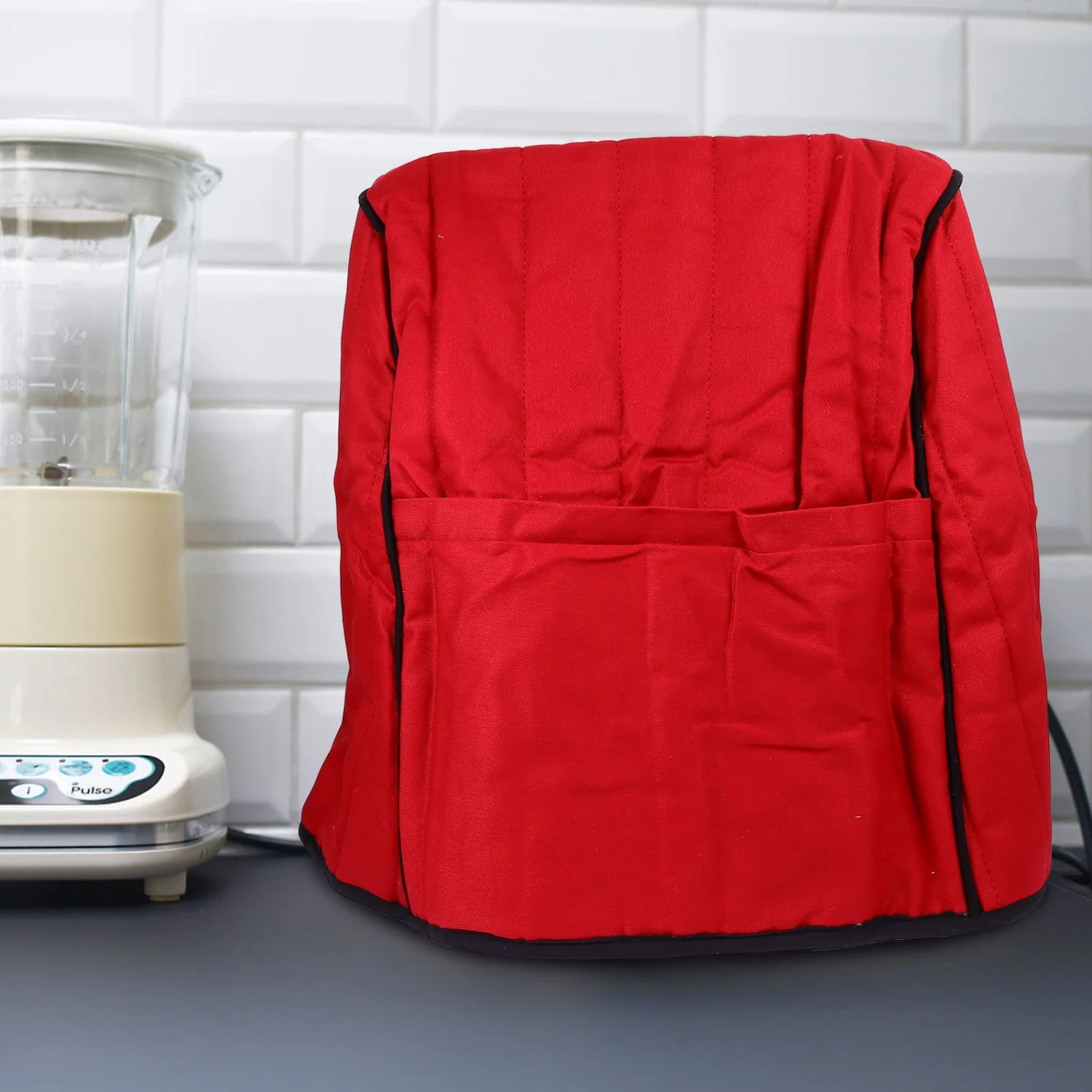 Kitchen Mixer Dust-Proof Cover Protector with Pocket for Kitchen Accessories