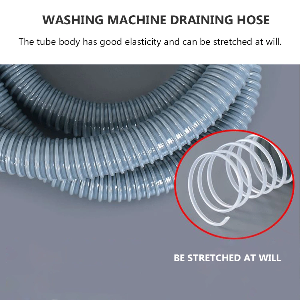 Washing Machine Draining Hose 5-meter Washer Discharge Hose Pipe Replacement