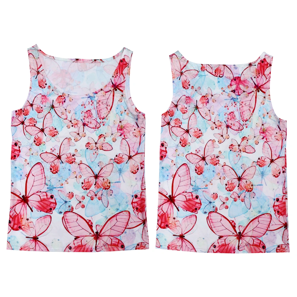 Women Summer Vest Sleeveless Tank Tops Sexy Fashion Female Printing Camisole