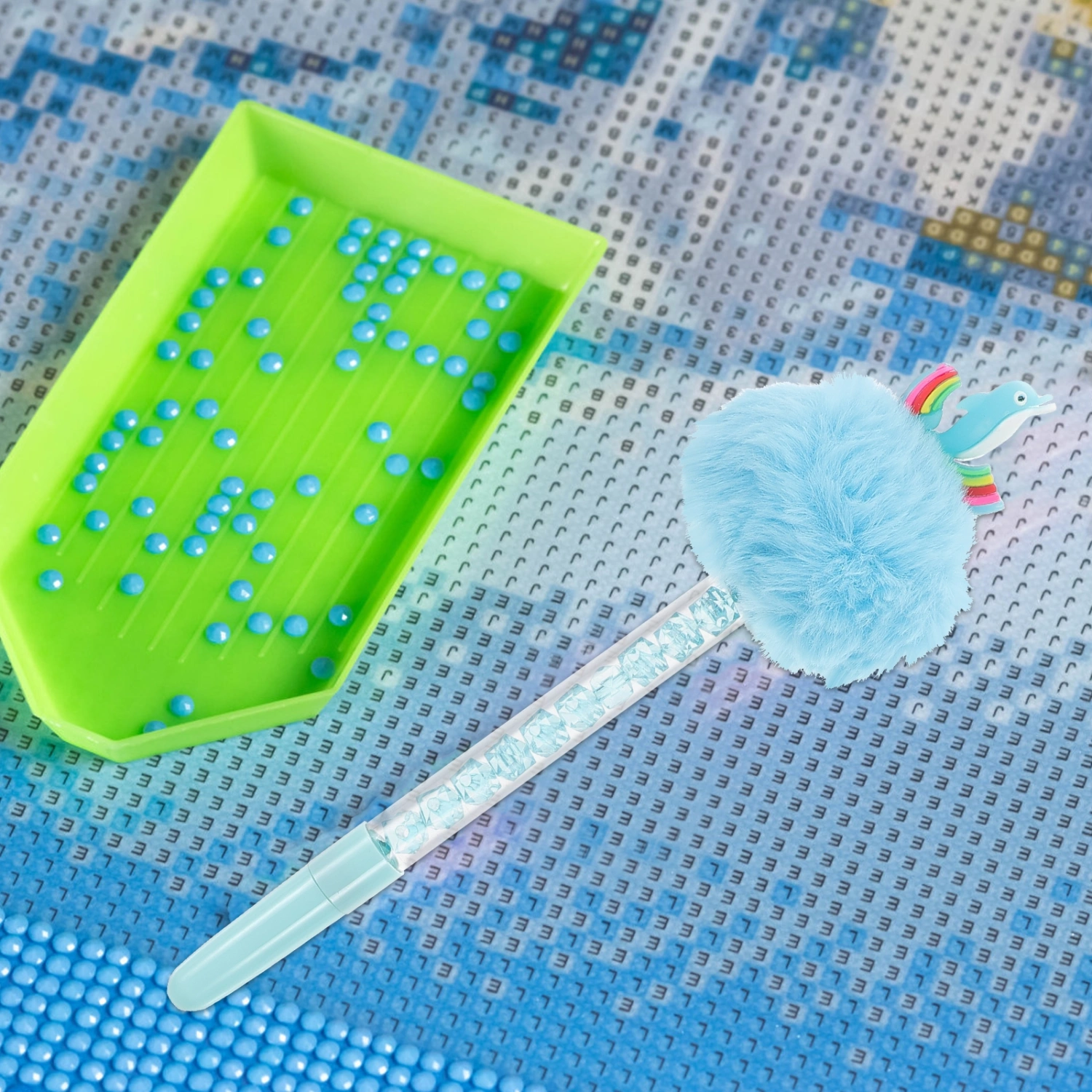 2pcs Ladybug Beetle Shape Diamond Pens Point Drill Pen Rhinestone Painting Tool