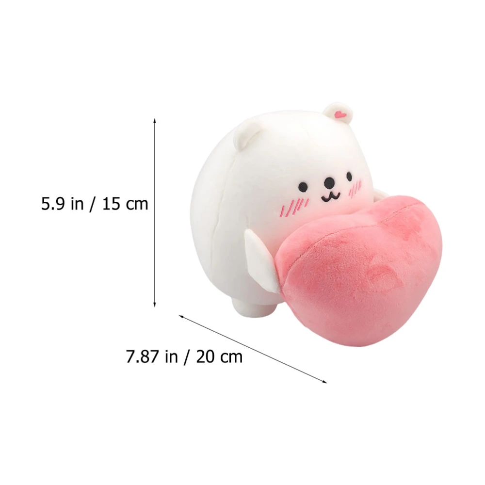 Plush Cartoon Polar Bear Stuffed Animals Toy Children Birthday Gift Toy