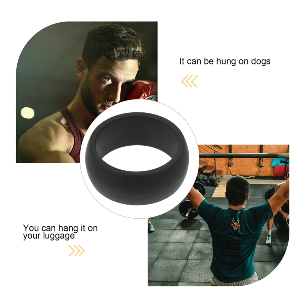 8Pcs Silicone Rings Men's Silicone Rings Sports Silicone Rings Fitness Rings