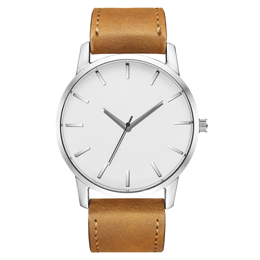 Men Wristwatch Businessmen Casual Watch Male Belt Watch Durable Watch for Men