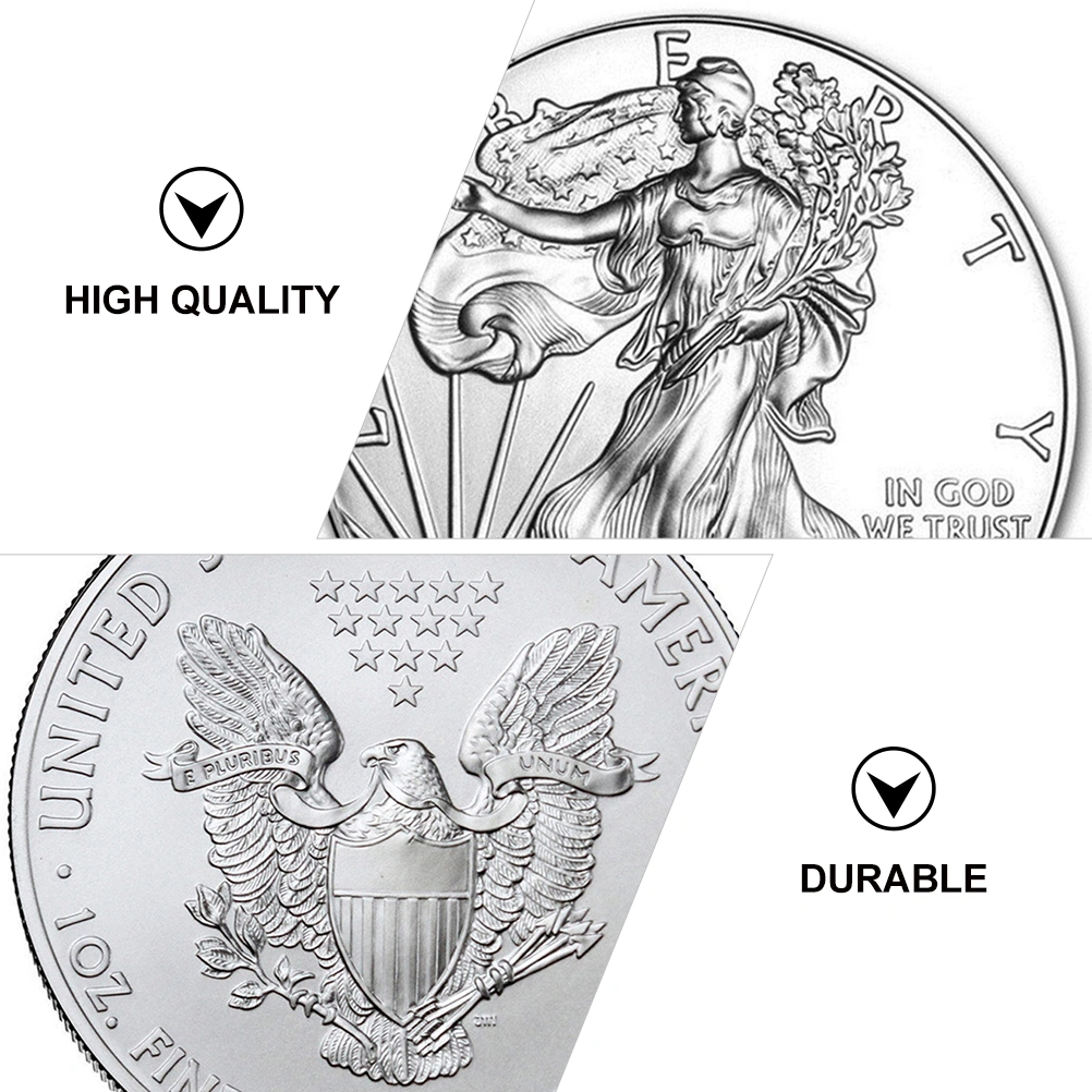 3Pcs Statue of Liberty Souvenir Coins Fashion Commemorative Coins Festival Gift