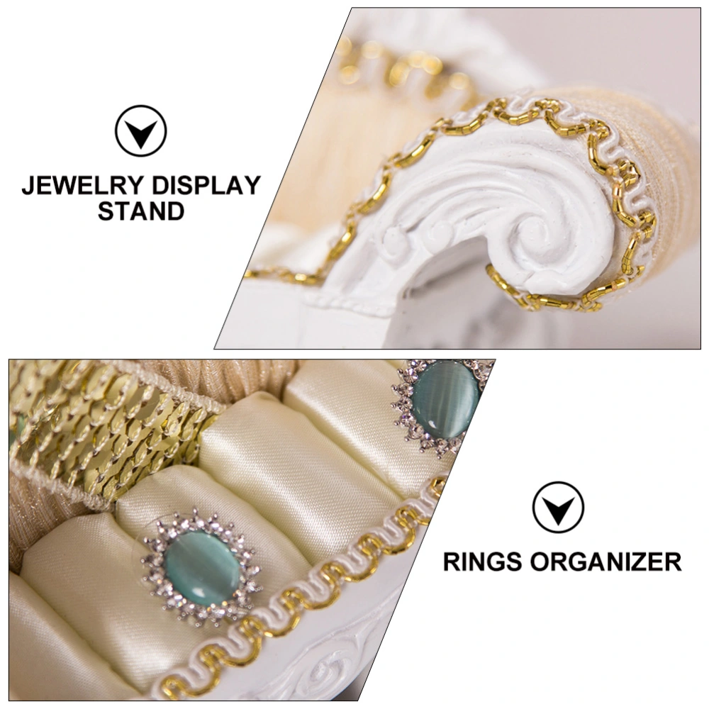 Rings Display Showcase Elegant Jewelry Storage Holder Jewelry Display Holder