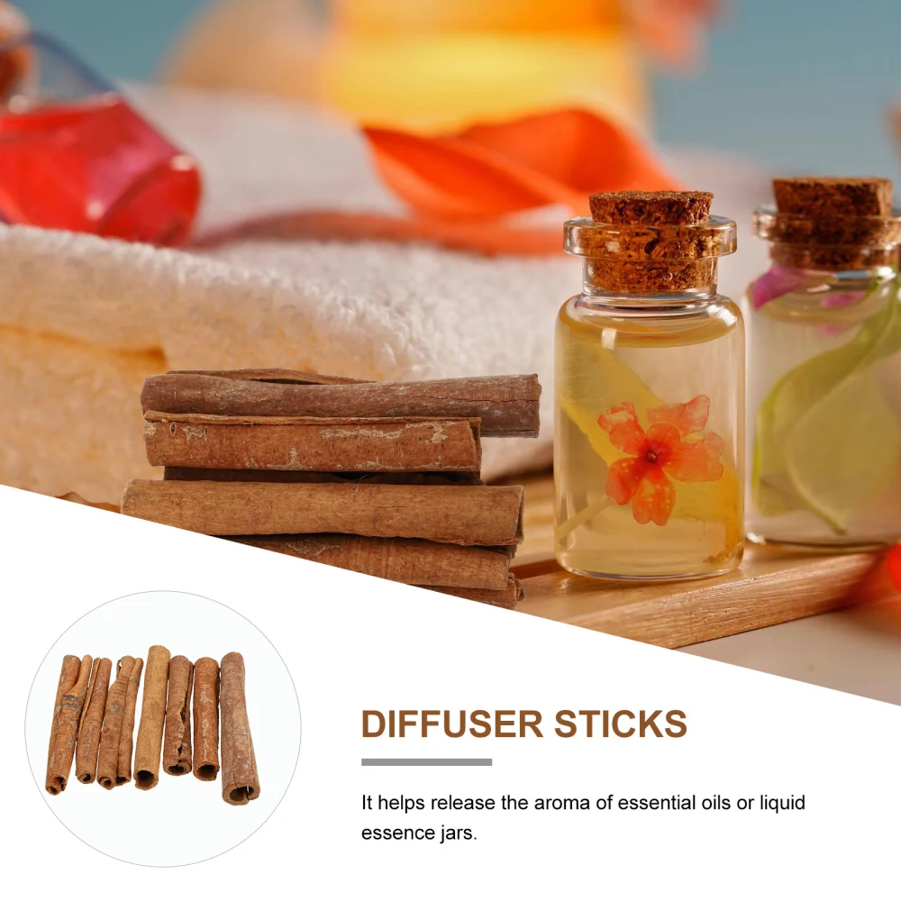 Candle Decor Cinnamon Stick Aromatherapy Stick Ornament Home Desktop Accessories