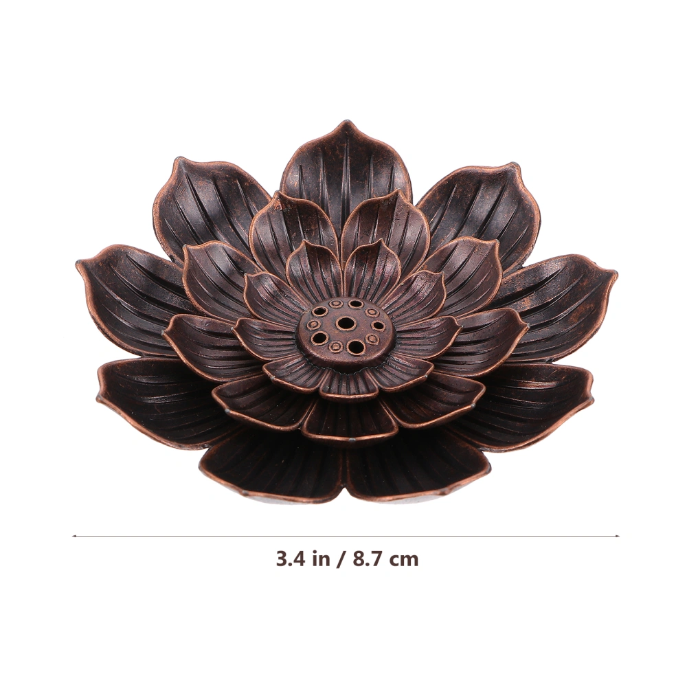 1 Pc Lotus Shape Incense Burner Incense Furnace Censer Adornment for Home