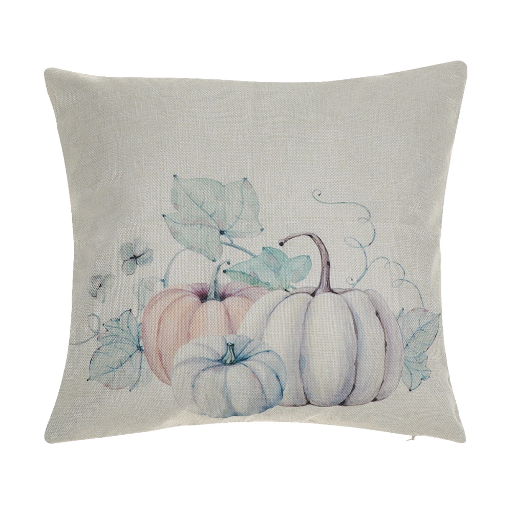 Fresh Style Pumpkin Series Pillow Cases Pillow Cover Linen Cushion Protectors Home Decorations without Pillow Core