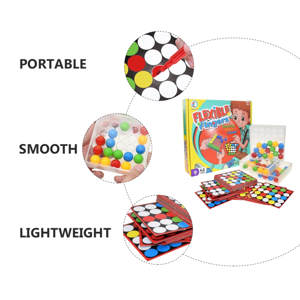 1 Set of Finger Rolling Ball Toys Board Game Toys Interactive Battle Playthings