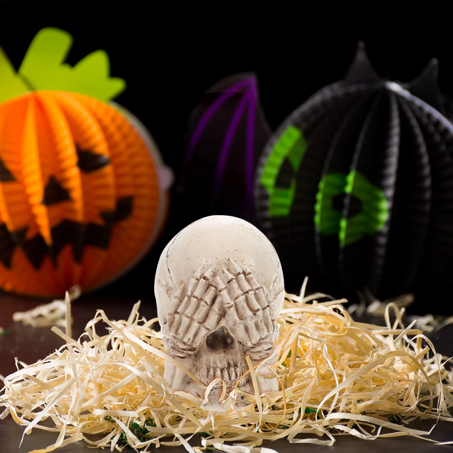 Realistic Skull Head Halloween Skull Head Model Glow Skull Head Night Light