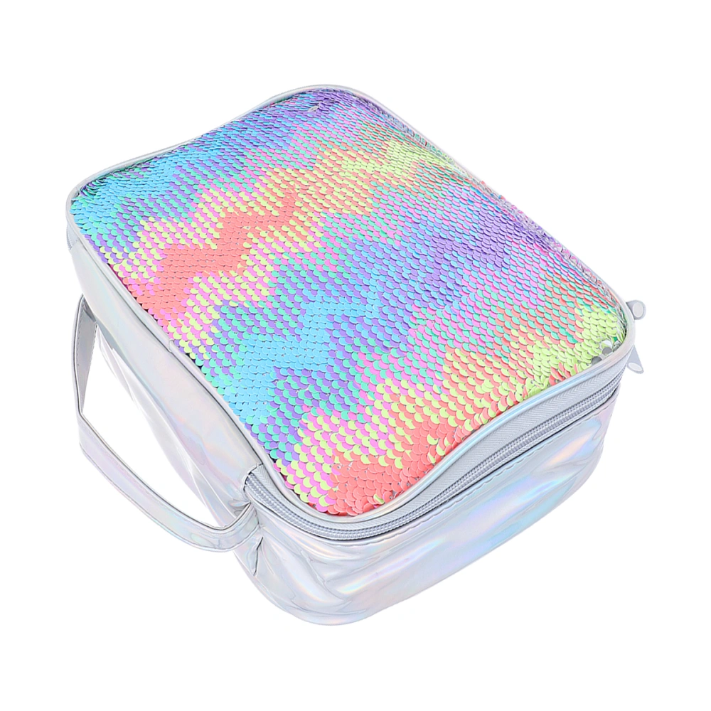 1pc Portable Food Pouch Insulation Picnic Lunchbox Heat Retaining Lunch Bag