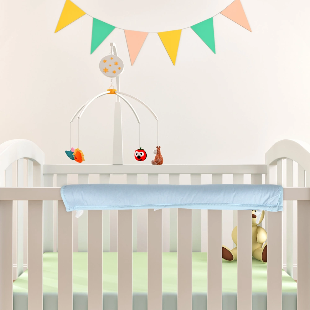 Baby Crib Bed Guardrail Protector Cotton Crib Bumper Protective Strips