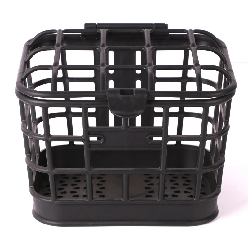 Convenient Bike Basket Plastic Front Basket Professional Bike Vegetable Basket Cycling Accessory