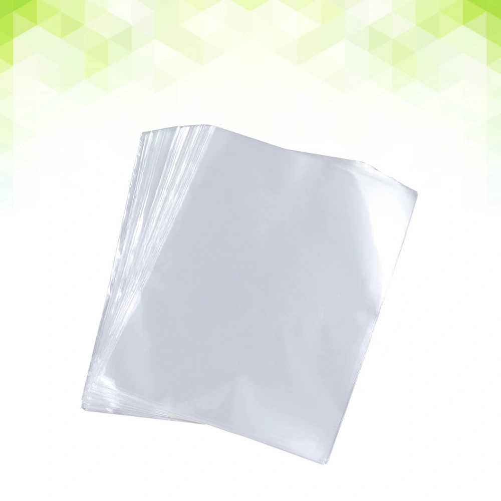 100pcs Clear Treat Bags Cellophane Bags for Candy Bread Chocolate Jelly