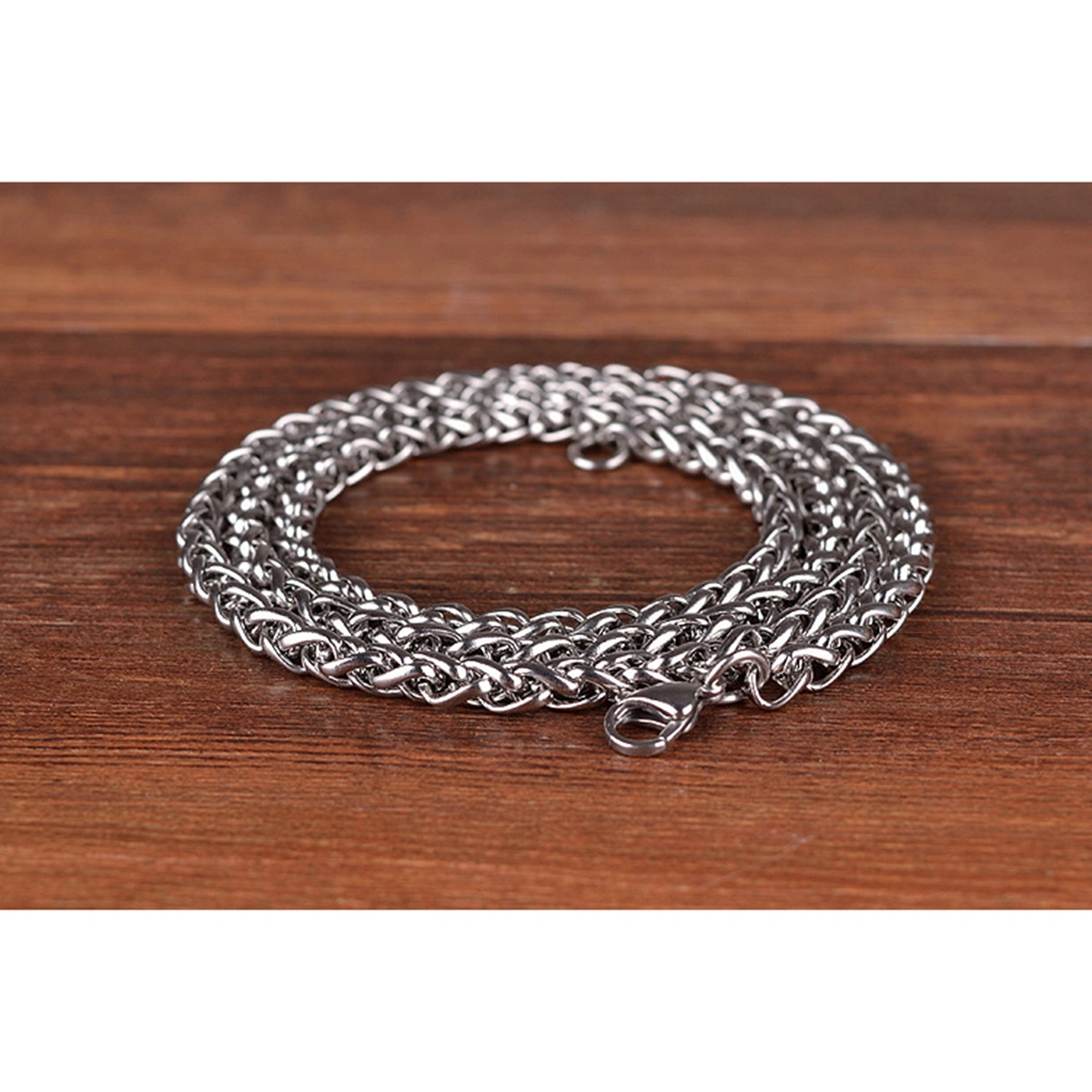 Men's Fashion Classic Necklace Rust-proof Titanium Steel Curb Chain Thick Link Necklaces