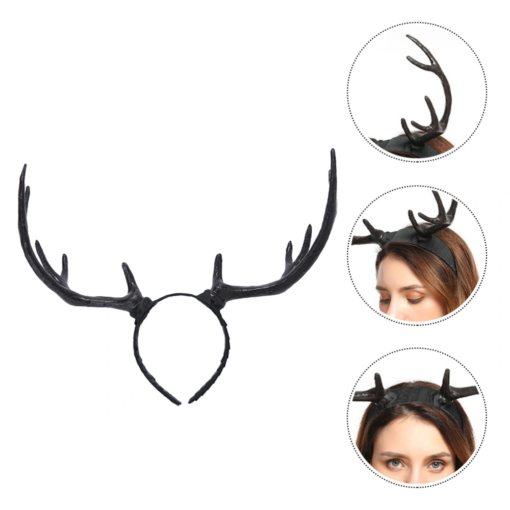 1Pc Christmas Unique Headbands Unique Antler Headpiece Costume Party Props