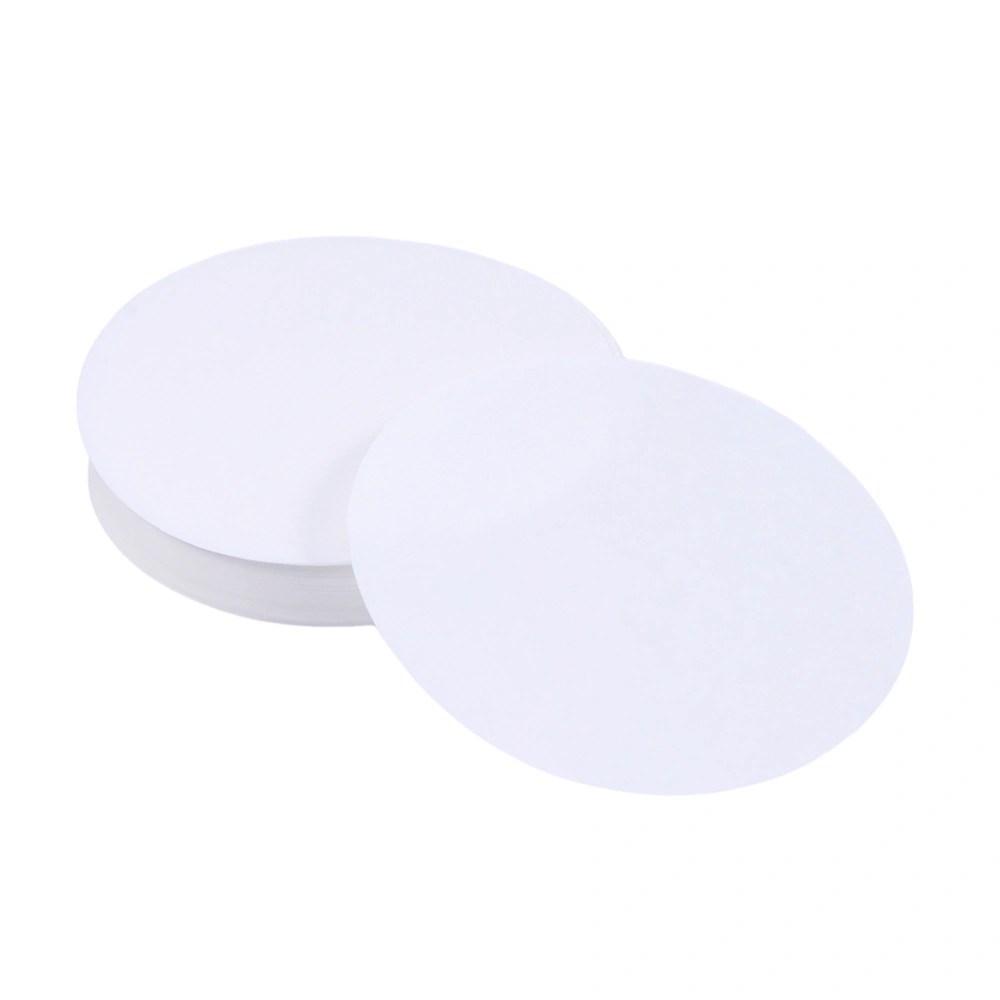 200pcs 18cm Diameter Filter Paper Premium Medium Flow Rate Qualitative Filter Paper for School Laboratory