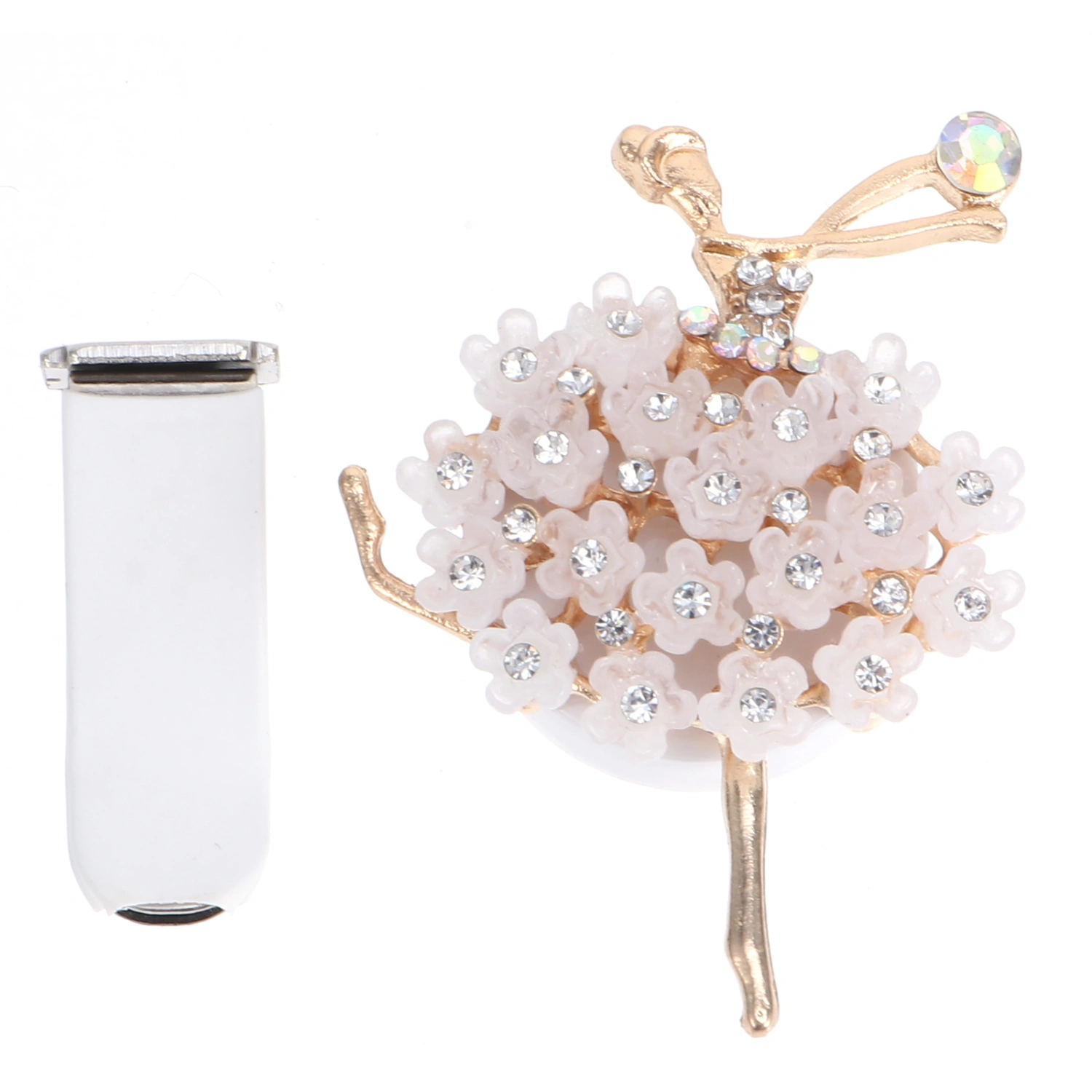 1Pc Ballerina Girl Car Air Freshener Car Perfume Diffuser Clip Car Decoration