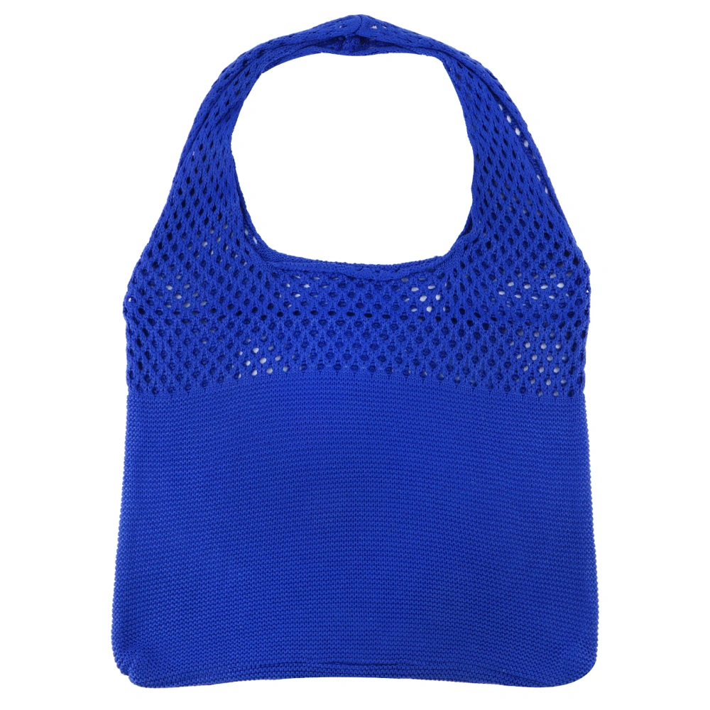 1Pc Knit Shoulder Bag Hollow-Out Hand Bag Storage Bag Retro Single Shoulder Bag