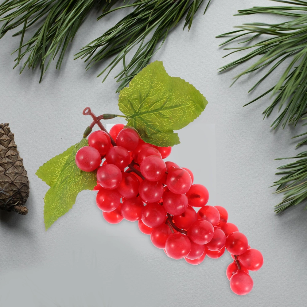 Simulated Grape Model Unique Fake Grape Hanging Decor Studio Shooting Prop