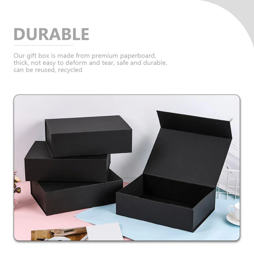 Magnetic Clamshell Gift Packaging Box Portable Candy Case Paper Gift Box Gift Case