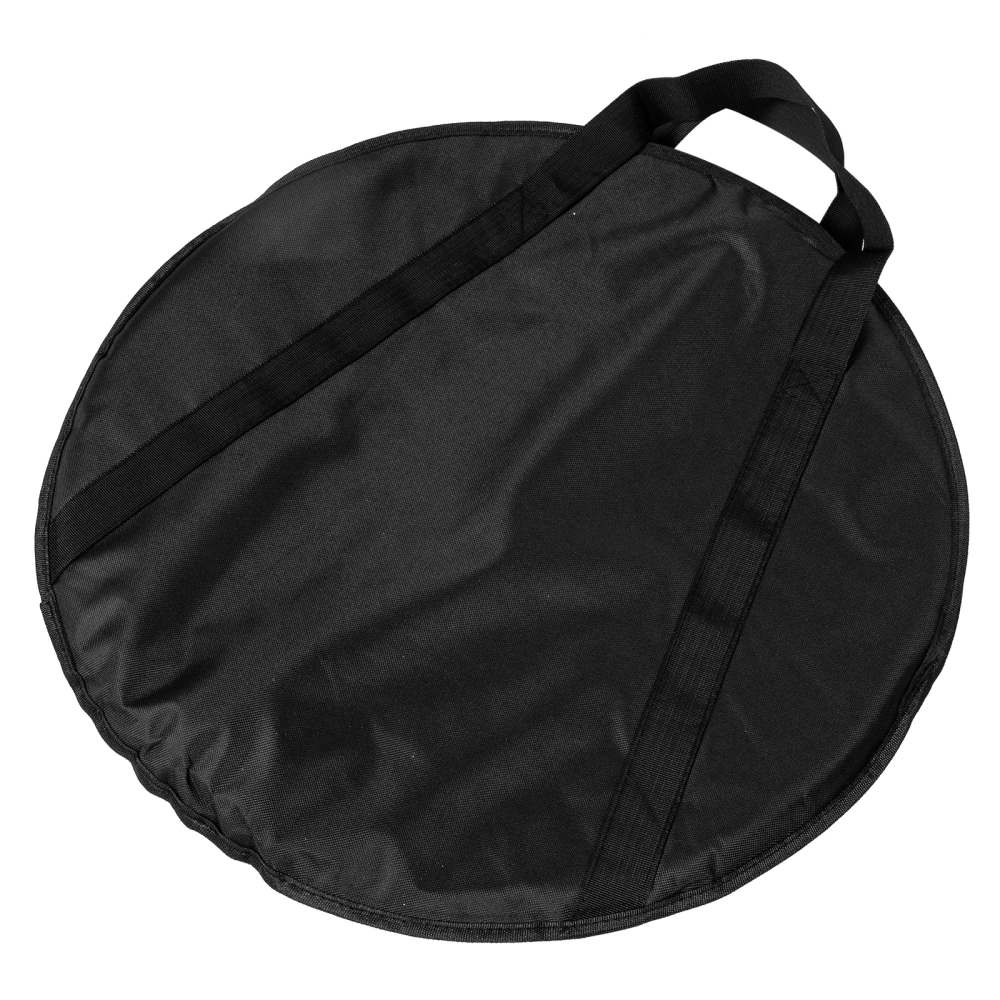 Portable Cymbal Bag Convenient Dumb Drum Pad Carrying Bag for Protection Black