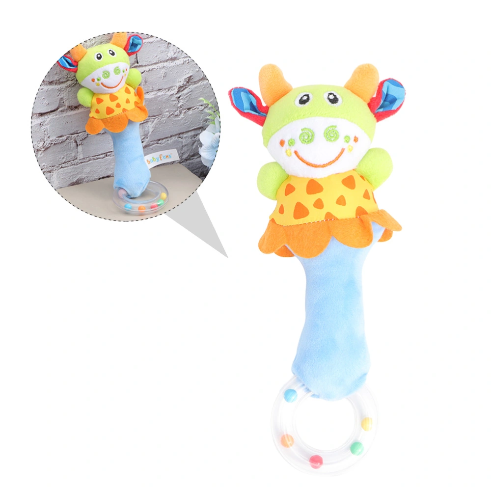 2pcs Animal Hand Bell Toy Intelligence Toy Educational Toy Hand Bell Playing