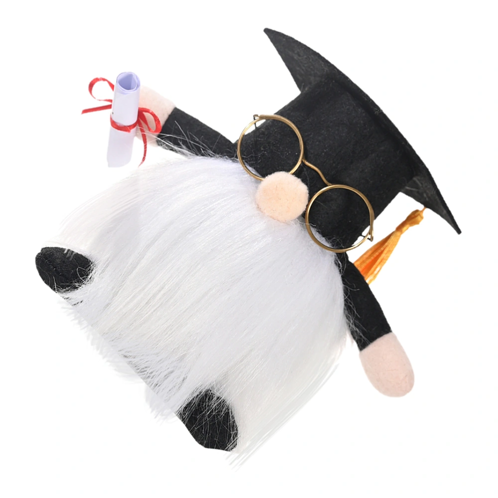 1Pc Creative Graduation Faceless Doll Ornament Festival Gnome Doll Home Decor