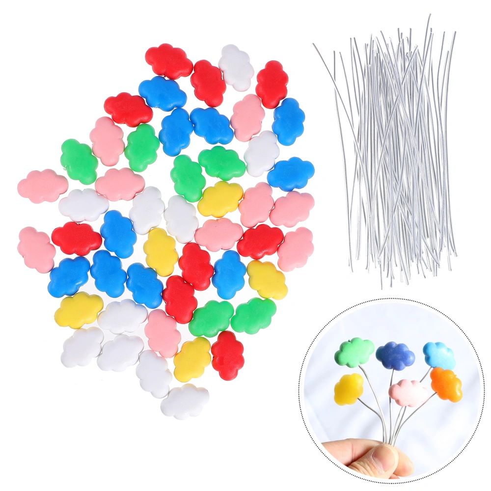 50Pcs Plastic Small Miniature Ornaments Kids Craft Fairy Garden DIY Accessories