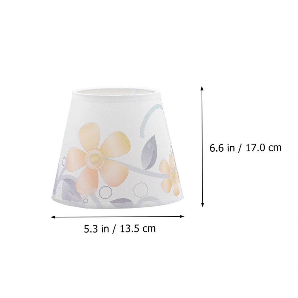 1pc Simple Dustproof Lampshade Cloth Lamp Cover Lamp Accessory for Hotel Home