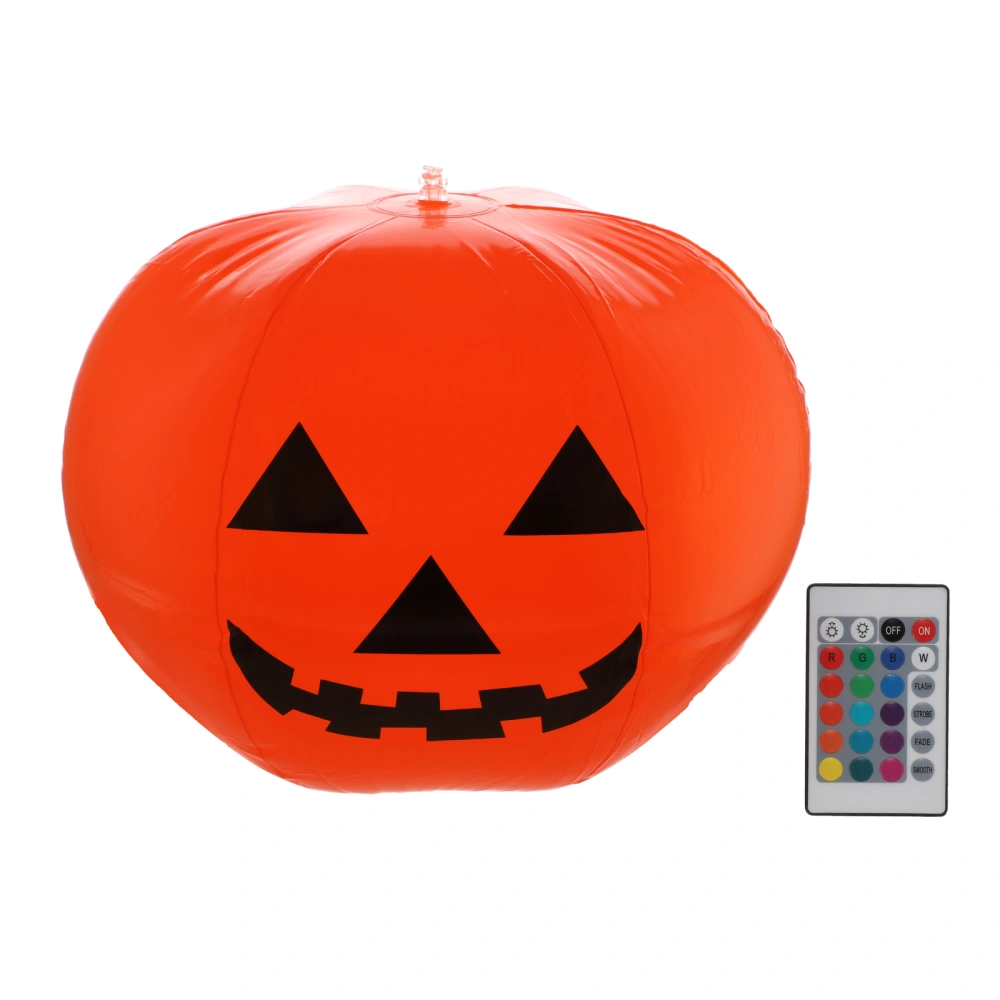 1pc Halloween Remote Controller Balloon Light Inflatable PVC Pumpkin Ball Light