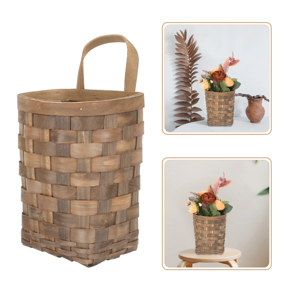 Woven Storage Baskets Woven Hanging Organizer Kitchen Hanging Storage Bins