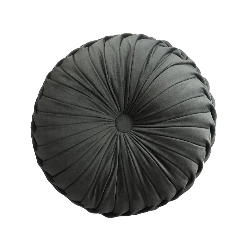 Sofa Round Pillow Creative Pumpkin Cushion Pillow Back Cushion Throw Pillow for Living Room Rest Room (Grey)