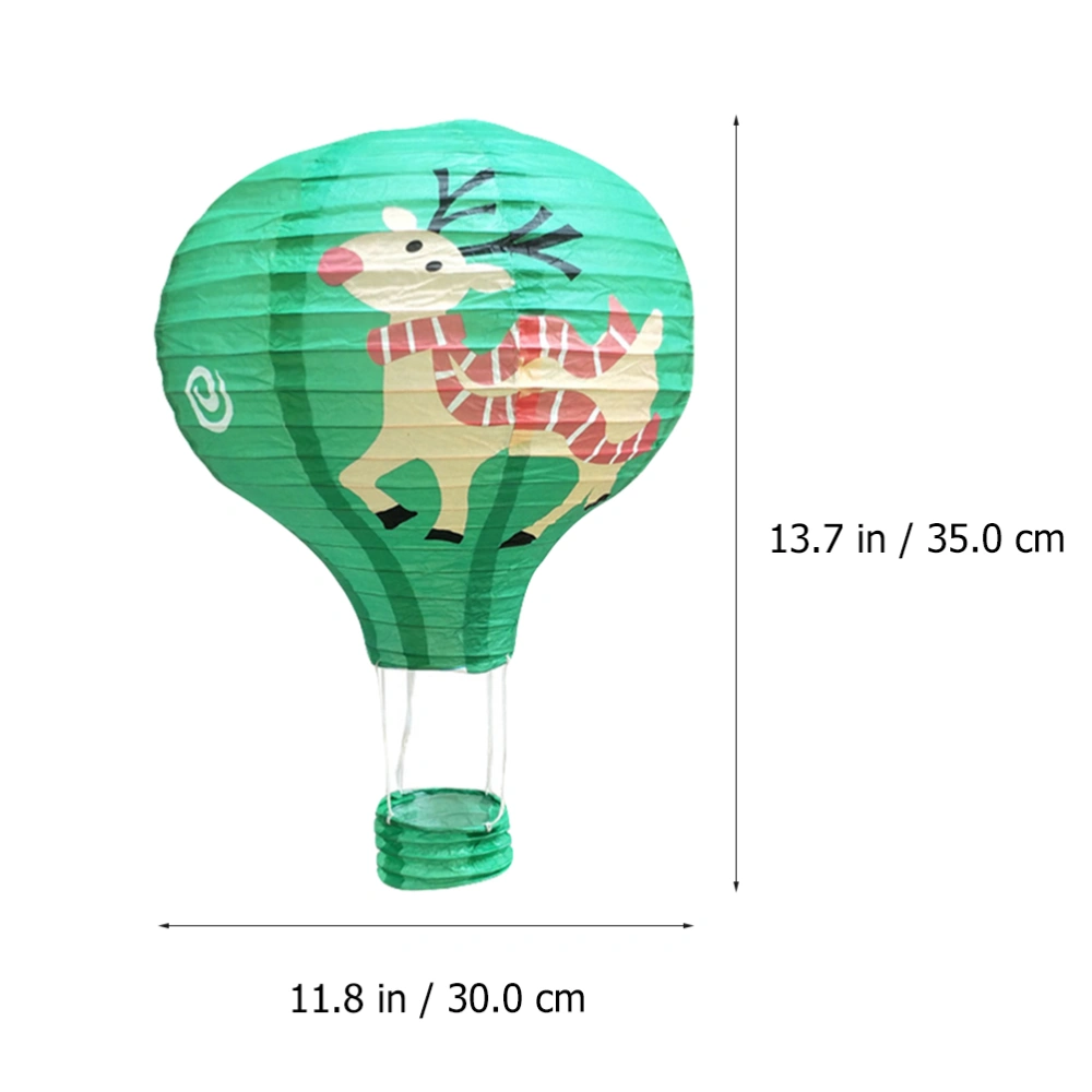 8Pcs Christmas Lantern Hanging Paper Lantern Paper Lantern Christmas Decor