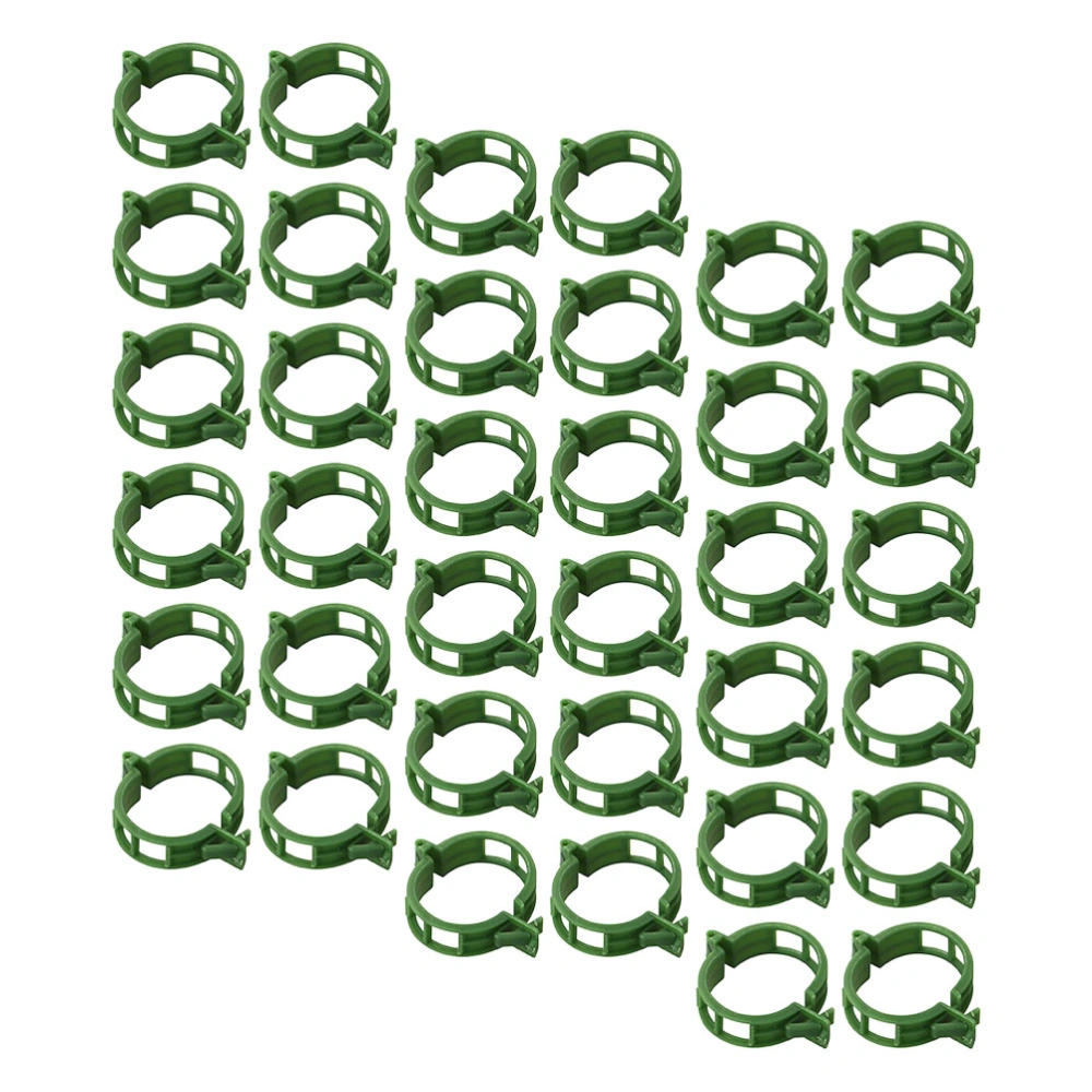 200pcs Plastic Plant Support Clips Gardening Clamps Tomato Vine Fixing Clips